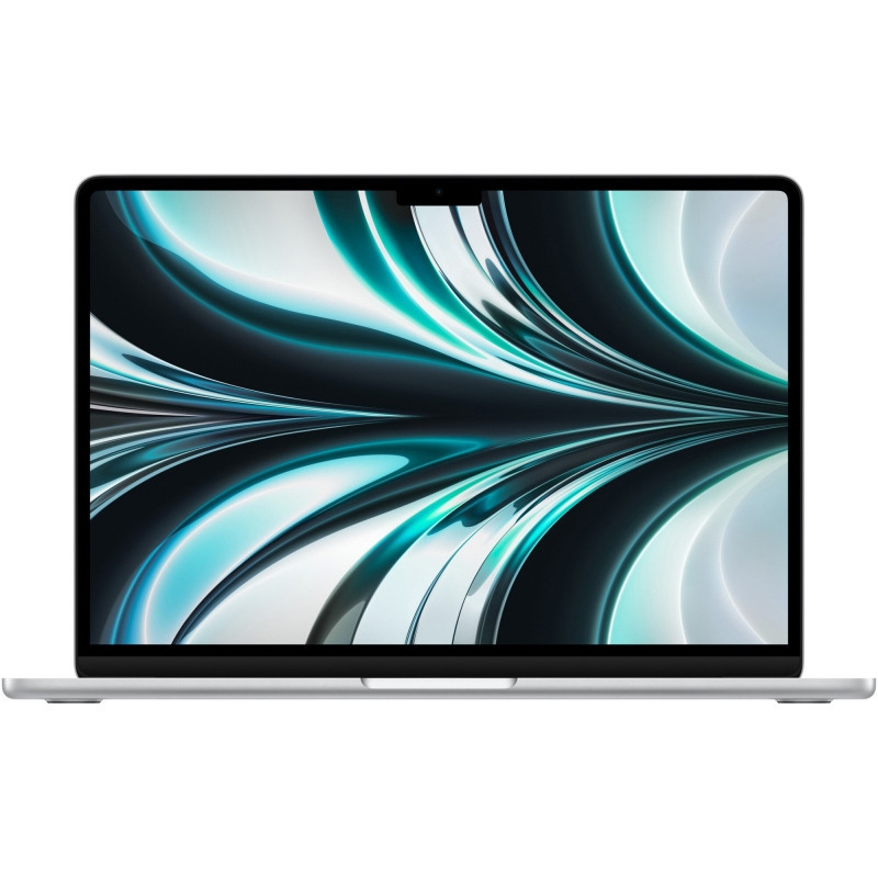 Laptop Apple MacBook Air 13inch, cu procesor Apple M2, 8 nuclee CPU si 8 nuclee GPU, 8 GB, 256GB, Silver, Layout RO