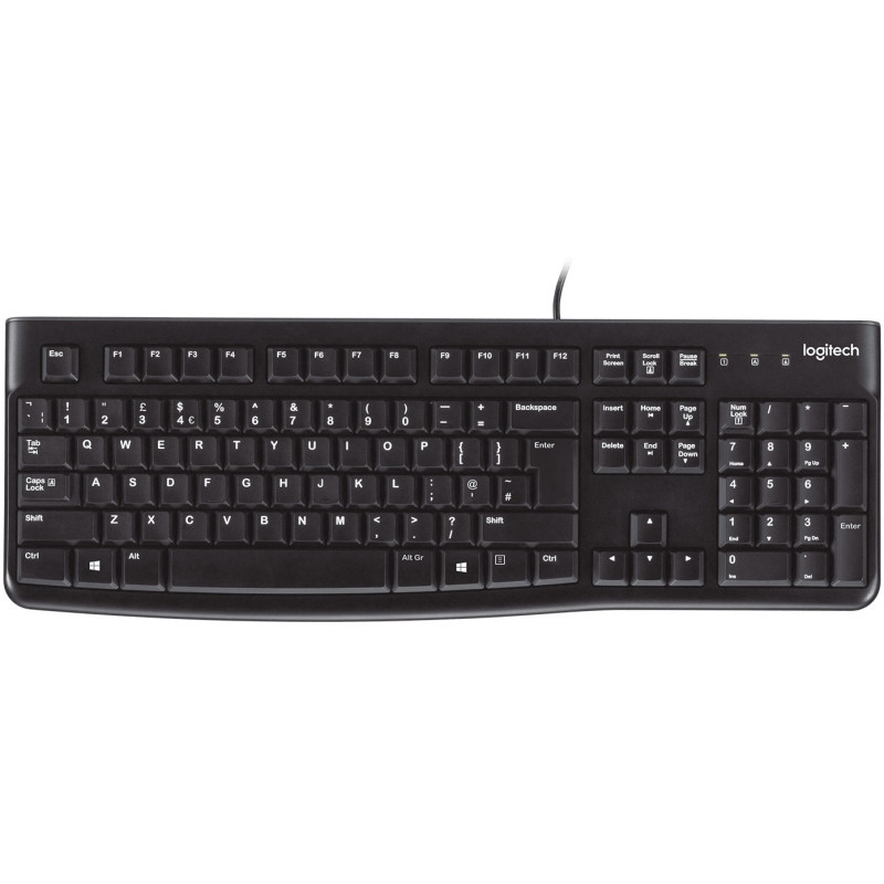 Tastatura Logitech K120 Business , Layout US INT'L, Negru