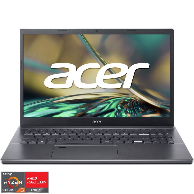 Laptop Acer Aspire 5 A51547 cu procesor AMD Ryzen 5 5625U pana la 430 GHz, 156