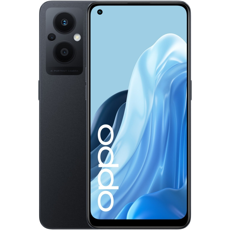 Telefon mobil OPPO Reno7 Lite, Dual SIM, 128GB, 8GB RAM, 5G, Cosmic Black